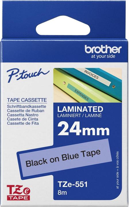Produktbild Brother Tze-551 (2.40 cm, Grau)