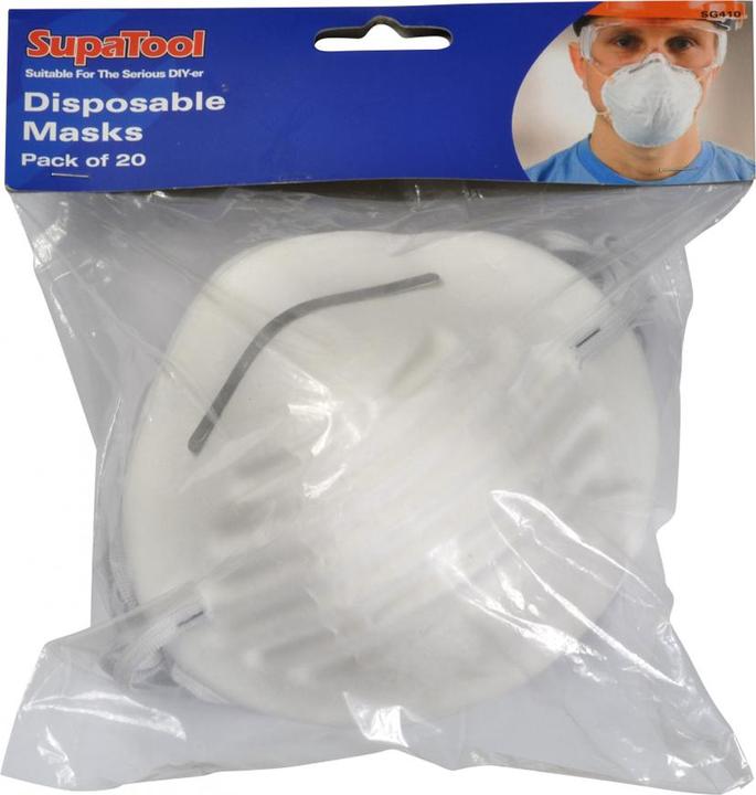 Produktbild SupaTool Sicherheitsmaske (Packung mit 20 Stück) (20 x)