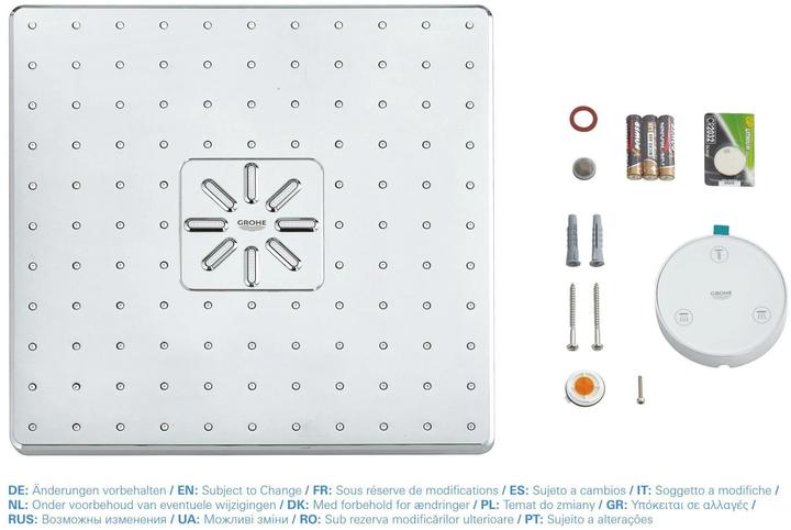 Produktbild Grohe Rainshower SmartConnect 310 Cube Kopfbrause (2 Strahlarten, 10 l/min)