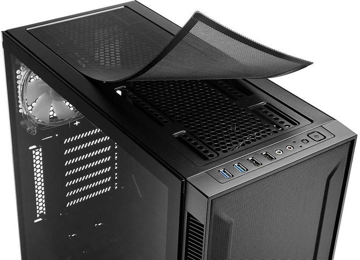 Actual product image Sharkoon TG6M RGB Tower (ATX, mATX, Mini-ITX)
