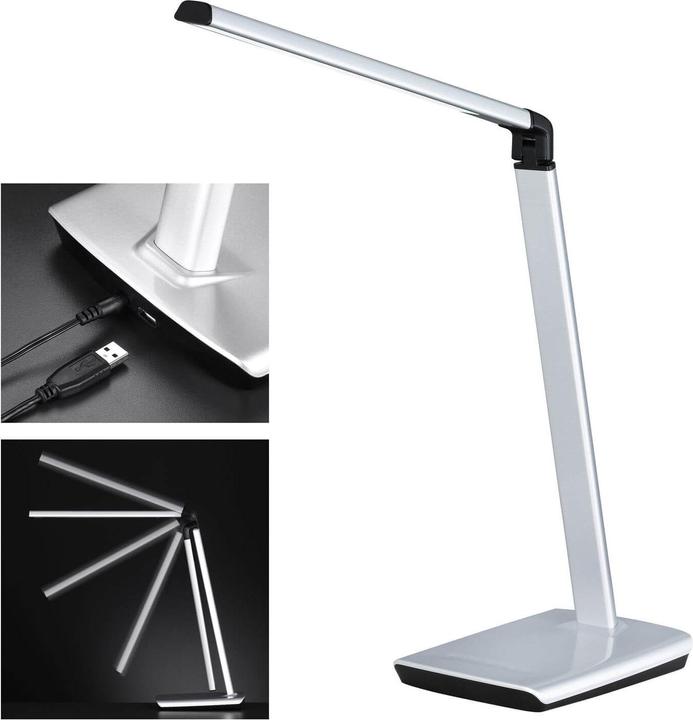 Image du produit Fischer & Honsel Honsel Bright LED Lampe de table 8,9W Tunable white contrôlable dimmable argent 50432