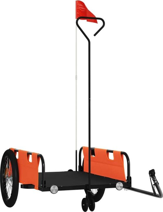 Actual product image VidaXL Fahrradanhänger Oxford-Gewebe & Eisen