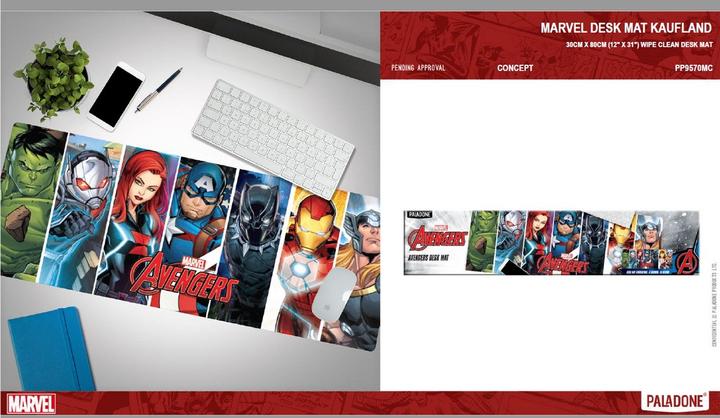 Actual product image Paladone Products Marvel Avengers Desk Mat (XL)
