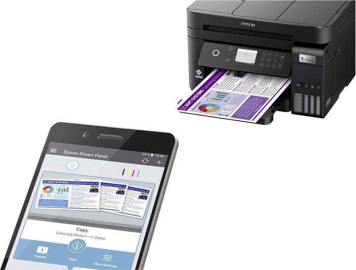 Actual product image Epson EcoTank ET-3850 (Ink tank, Colour)