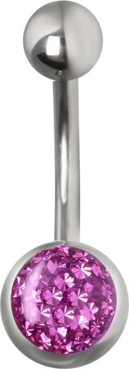 Bijouteria Bauchpiercing (Titan, Swarovski Kristall)
