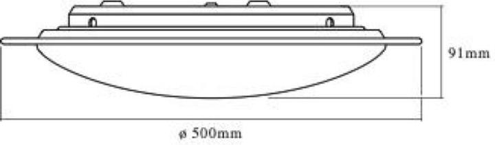 Immagine prodotto Ledvance ORBIS SPARKLE 460MM 24W REMOTE-CCT LEDV (2600 lm)