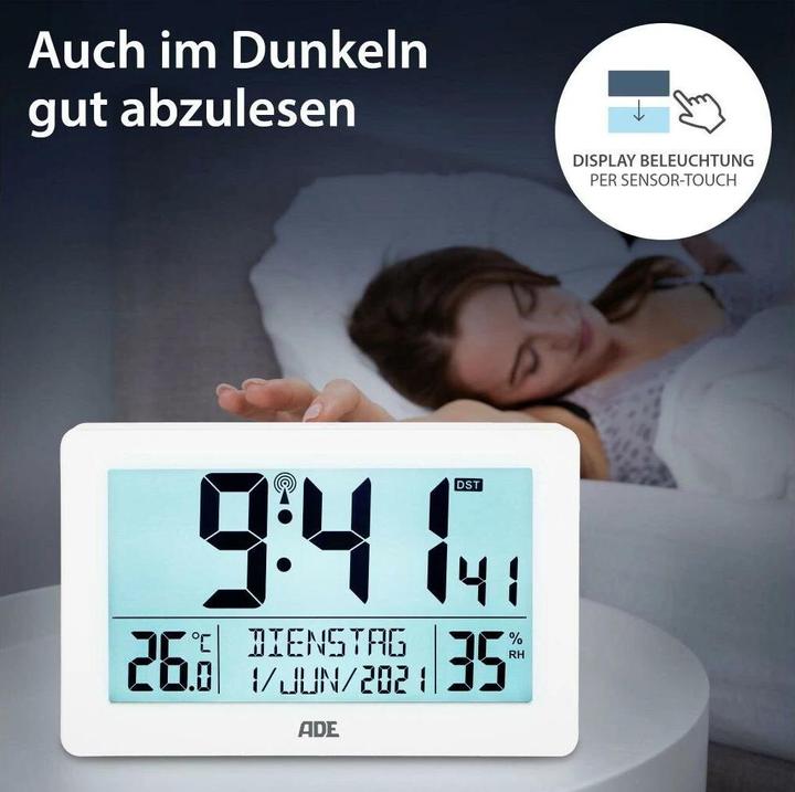 Immagine prodotto ADE Orologio radiocomandato a cifre XXL