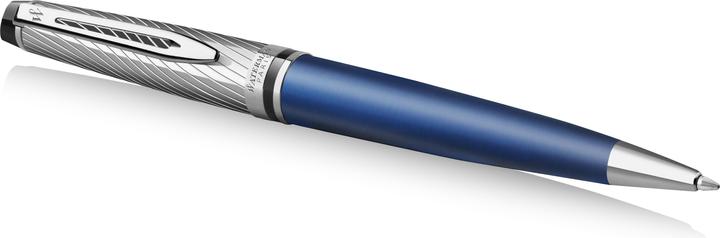 Image du produit Waterman Stylo à bille Expert DeLuxe Bleu C.C. (M-bleu) (Bleu, Métallique, 1 x)