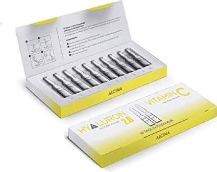 Produktbild Alcina Hyaluron 2.0 + Vitamin C Ampulle (10 ml)
