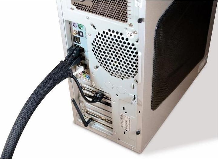 Actual product image Label-the-cable cable tube (Cable conduit, 2500 cm)