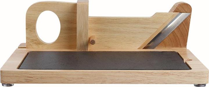 Actual product image Livoo Saucisson guillotine with slate plate