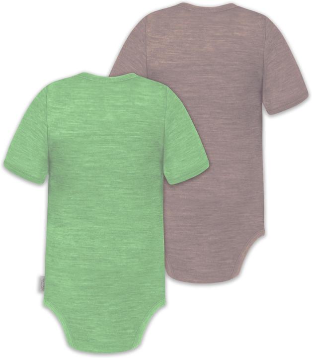 Immagine prodotto Normani Set di 2 body baby merino a maniche corte "Tihoi" - 9317 (92)