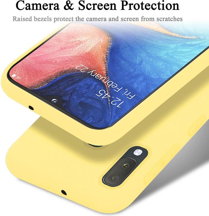 Produktbild Cadorabo TPU Liquid Silicone Case Cover (Samsung Galaxy A20e)