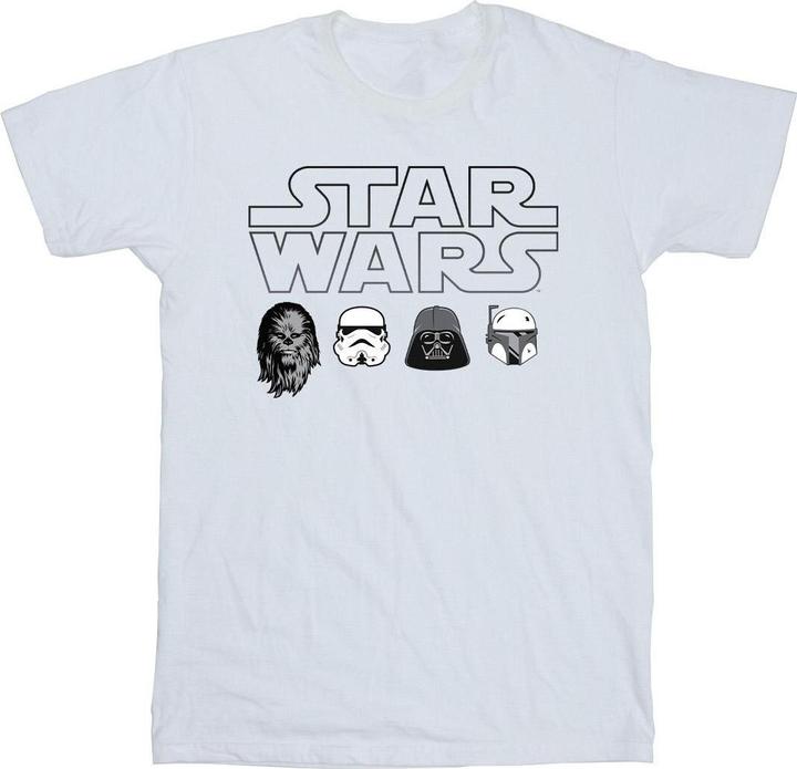Produktbild Star Wars Character Heads TShirt (XXL)