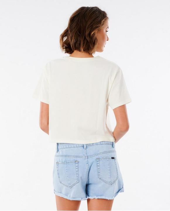 Actual product image Rip Curl T-Shirt GOLDEN STATE CROP TEE (M)