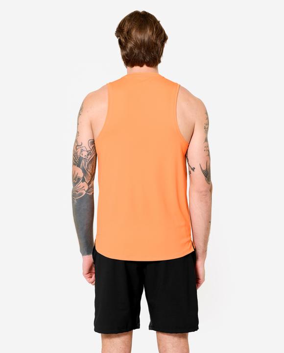 Actual product image Domyos Tank Top Herren atmungsaktiv - orange (XL)
