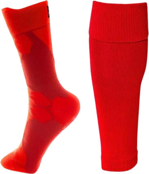 Produktbild NovoSoxx Fussballstulpen und Socken Grösse 36-41 Rot Set Tubxx und GripSoxx (36 - 41)