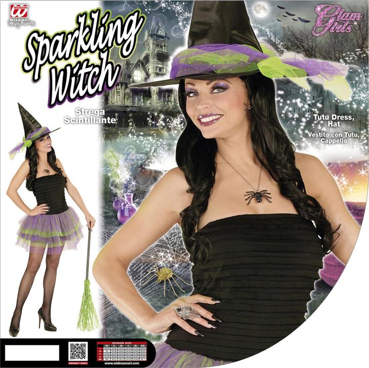 Actual product image Widmann Sexy witch costume Violetta (M)