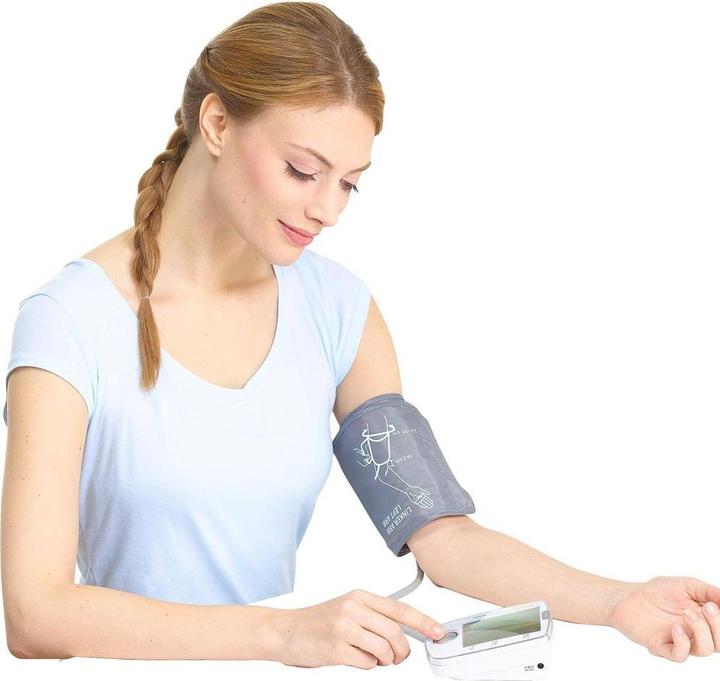 Actual product image Sanitas SBM 22 Upper arm blood pressure monitor 10064 (Blood pressure monitor upper arm)