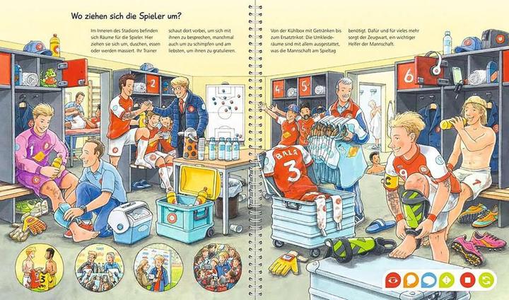 Produktbild tiptoi Die Welt des Fussballs (Deutsch, Peter Nieländer, Inka Friese, 2018)