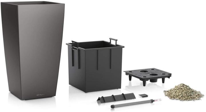 Produktbild Lechuza Pflanzentopf Cubico Premium 22 Braun, Volumen: 6 l (22 cm)