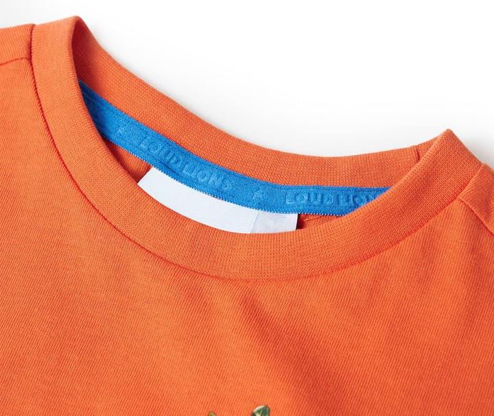 Image du produit VidaXL T-shirt enfant orange clair 116,Matière : 100 (116)
