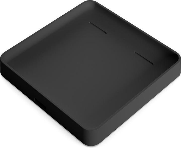 Actual product image L&S Montageplatte Fernbed. doppelt, schwarz