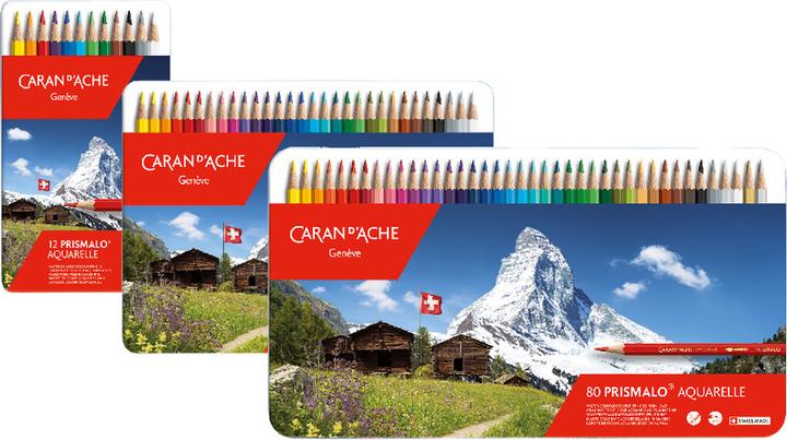 Image du produit Caran d'Ache Prismalo Aquarelle Metallschachtel (Multicolore, 30 x)