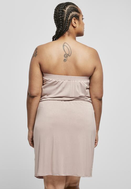 Image du produit Urban Classics Ladies Viscose Short Bandeau Dress (4XL)