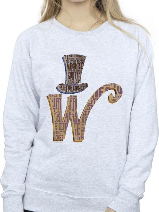Produktbild Willy Wonka & the Chocolate Factory W Logo Hat Sweatshirt (S)