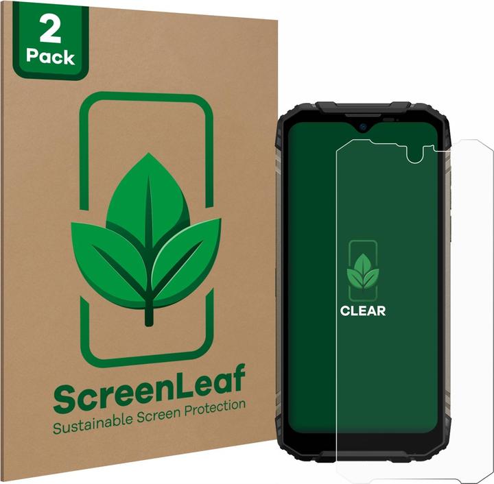 Immagine prodotto ScreenLeaf Pellicola protettiva sostenibile Pellicola protettiva dello schermo chiara trasparente (2 Pezzo/i, Doogee S96 Pro)