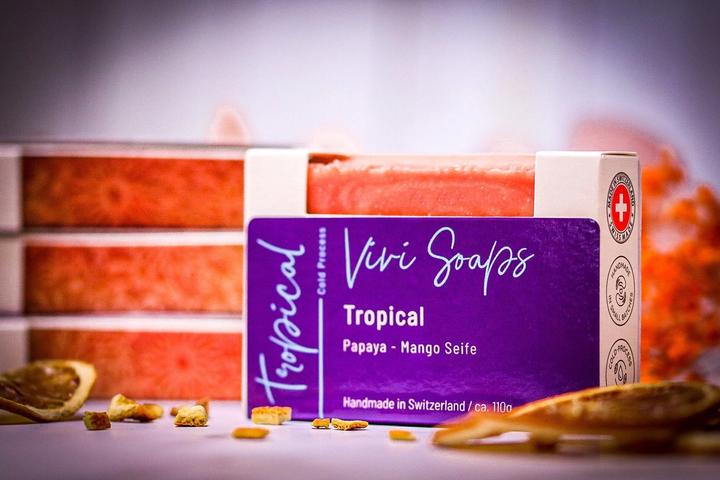 Produktbild Vivi Soaps Tropical Seife (Hartseife)