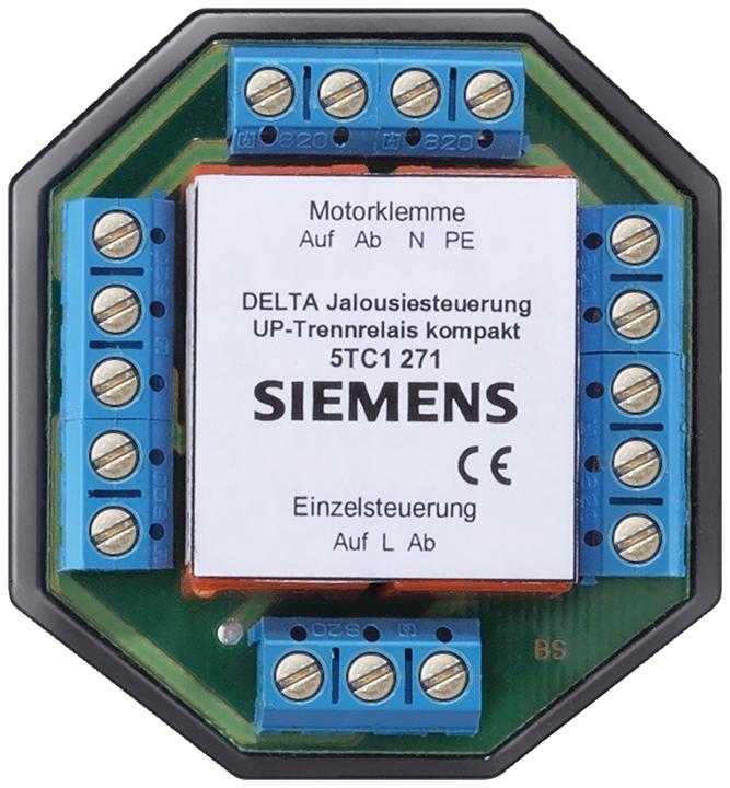 Siemens BJC Delta Jalousie Kontrollmechanismen – RELE freistehend Kompakt