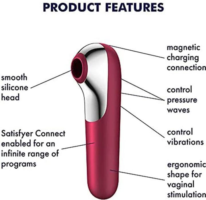 Actual product image Satisfyer Dual Love Air Pulse