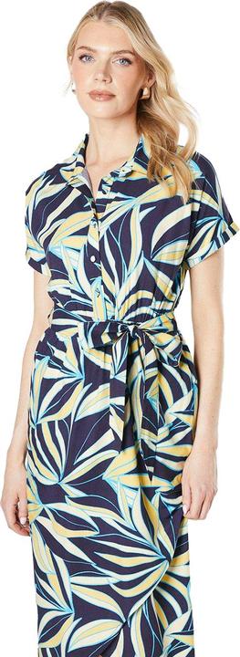 Actual product image Principles Womens/Ladies Leaf Print Wrap Midi Dress (42 D)