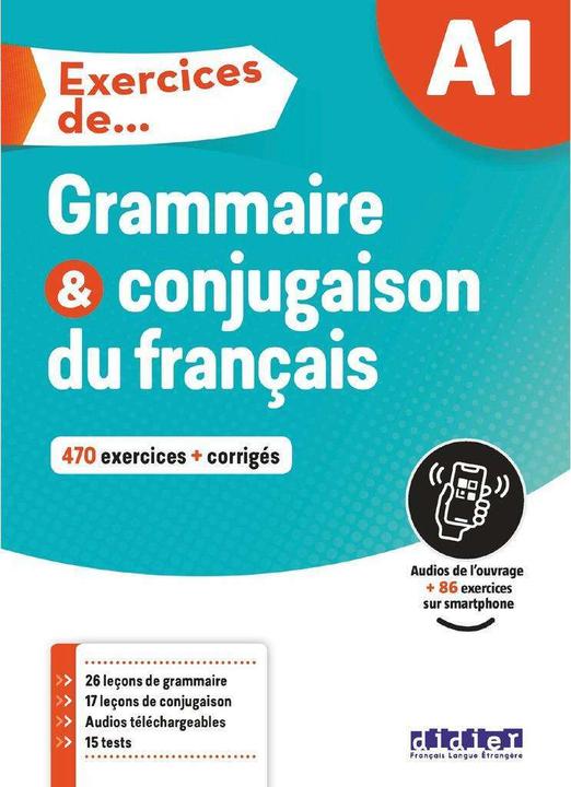 Produktbild Exercices de... grammaire & conjugaison du français A1 (Französisch, Collectif, 2021)
