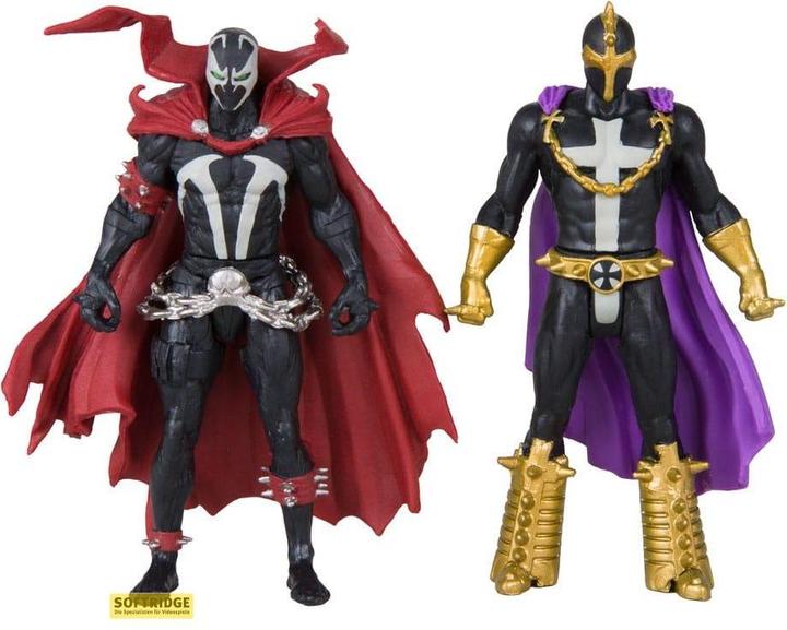 Actual product image McFarlane Spawn assoritment pack 2 figurines et comic book Spawn & Anti-Spawn (Spawn #1) 8 cm (6)
