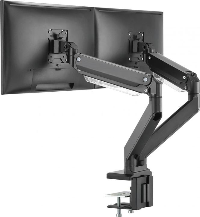 Immagine prodotto Digitus Assmann Electronic Dual Gas Spring Monitor Mount 2x 35 pollici 2x15kg max nero (Tavolo, 35")