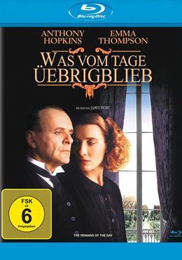 Produktbild Was vom Tage übrigblieb (Blu-ray, 1993, Spanisch, Englisch, Italienisch, Deutsch, Französisch)