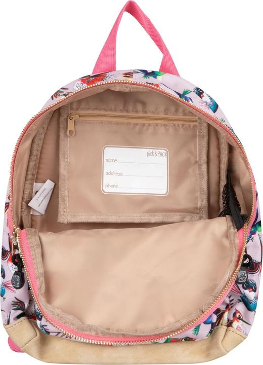 Actual product image Pick & Pack Birds Backpack (22 x 31 x 11 cm) - Soft pink