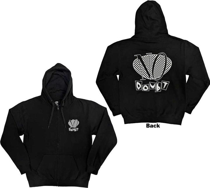 Produktbild No Doubt Checker Logo (Zipper-Hoodie) (L)