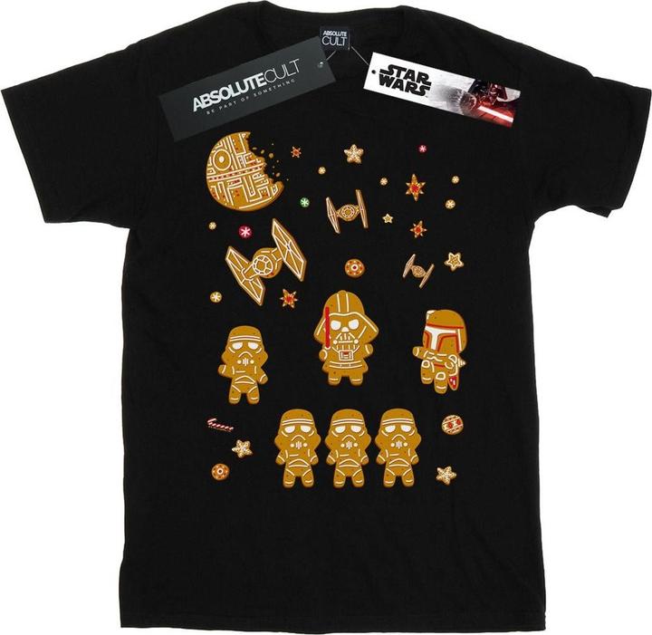 Actual product image Star Wars Boys Gingerbread Empire T-Shirt (128)