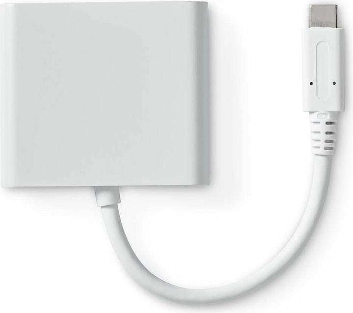 Image du produit Nedis Adaptateur USB multi-ports | USB 3.2 Gen 1 | USB-C™ mâle | Sortie HDMI™ / USB-A femelle / USB-C (USB-C, 3 Ports)