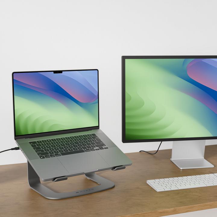 Actual product image Hyper HyperSpace Laptop Stand - Grey