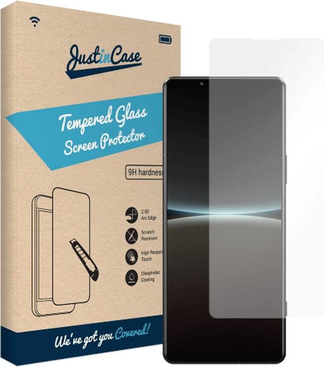 Produktbild Just in Case GehÃ¤rtetes Glas Clear Displayschutzfolie Sony Xperia 5 Iv (1 Stück, Sony Xperia 5 IV)