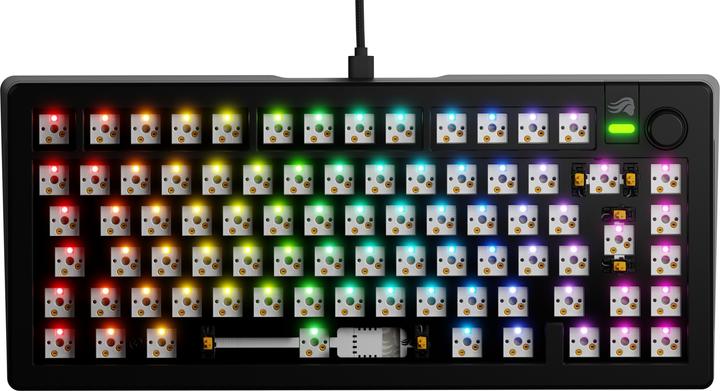 Produktbild Glorious GMMK 3 75% Barebones Wired Black - ISO (DE, Kabelgebunden)