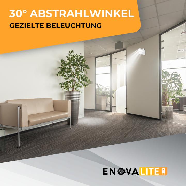 Image du produit Enovalite Luminaire de chemin de fuite à LED, 6 W, Twin Spot, montage mural