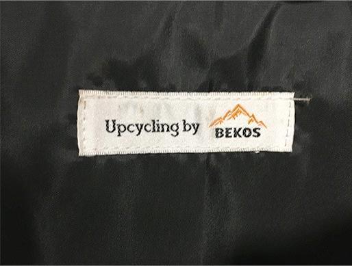 Immagine prodotto Bekos Upcycling - Zaino grande da sacchi di mangime riciclati Maiale (30 l)