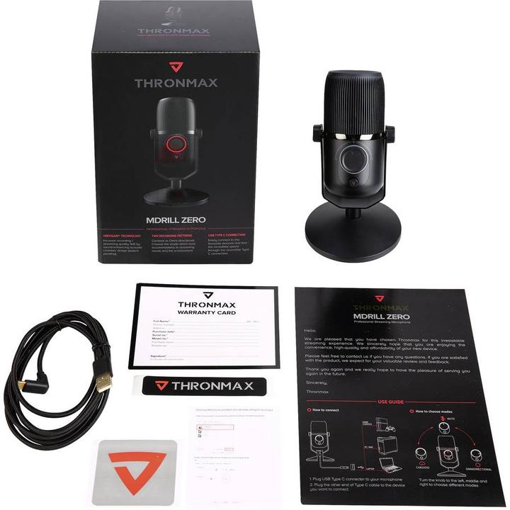 Image du produit Thronmax Microphone à condensateur Mdrill Zero