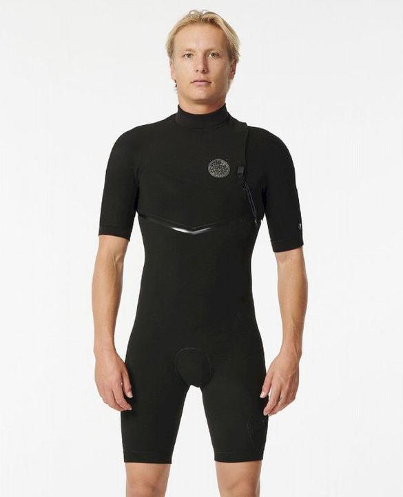 Image du produit Rip Curl E Bomb 2/2 mm Zip Free Short Sleeve Springsuit - Surfanzug - Herren (L)